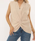 Lorraine Knitted Vest | Cream