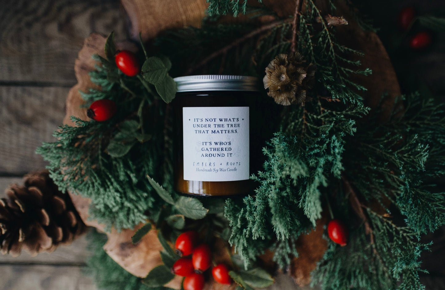 Under The Christmas Tree Soy Candle