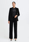 Valentina Velvet Pants | Black