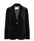 Valentina Velvet Blazer | Black