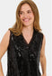 Luciana Sequin Top | Black