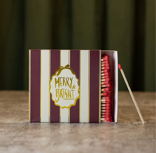 Merry and Bright Christmas Matches