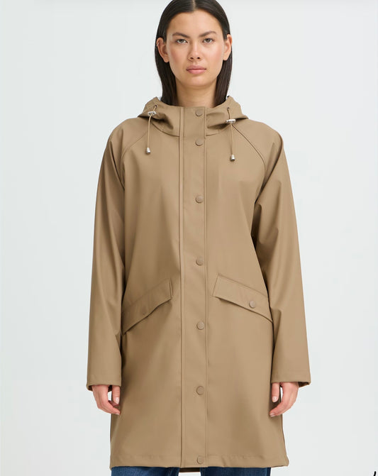 Raincoat | Camel