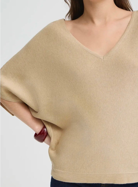 Mimi Knitted  Top | Champagne