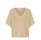 Mimi Knitted  Top | Champagne