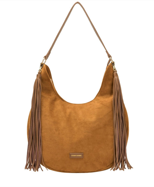 Savanna Medium Tassel Bag | Tan