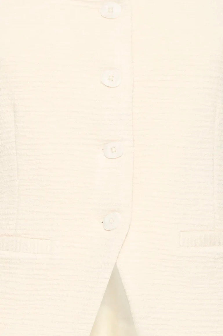 Kate Waistcoat | Cream