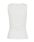 Ella Vest Top | White