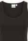 Ella Vest Top | Black