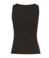 Ella Vest Top | Black