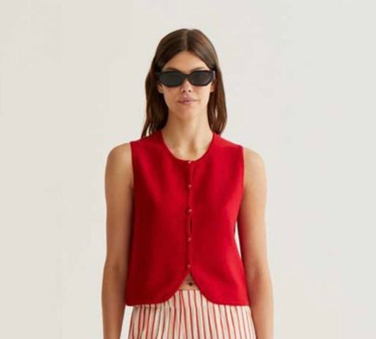Isabella Top | Red