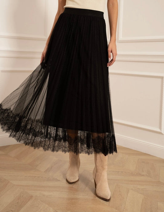 Jessica Tulle Skirt | Black