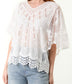 Sylvie Boho Top | White