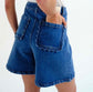 Jolene Denim Shorts | Mid Blue