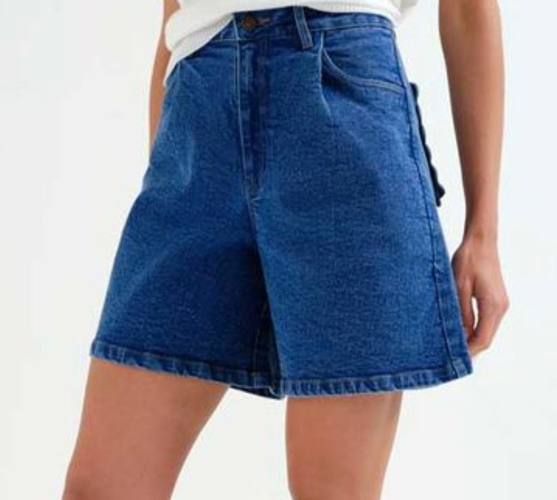 Jolene Denim Shorts | Mid Blue