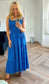 Florence Dress | Cobalt Blue