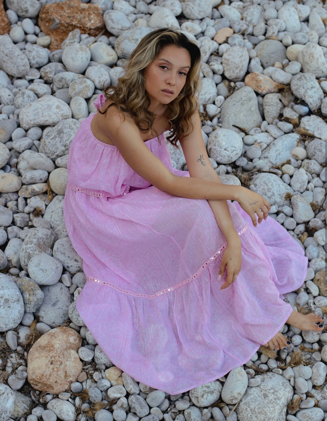 Birthday Bandeau Dress | Pink