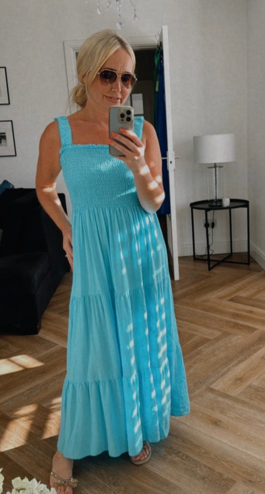 Florence Dress | Turquoise