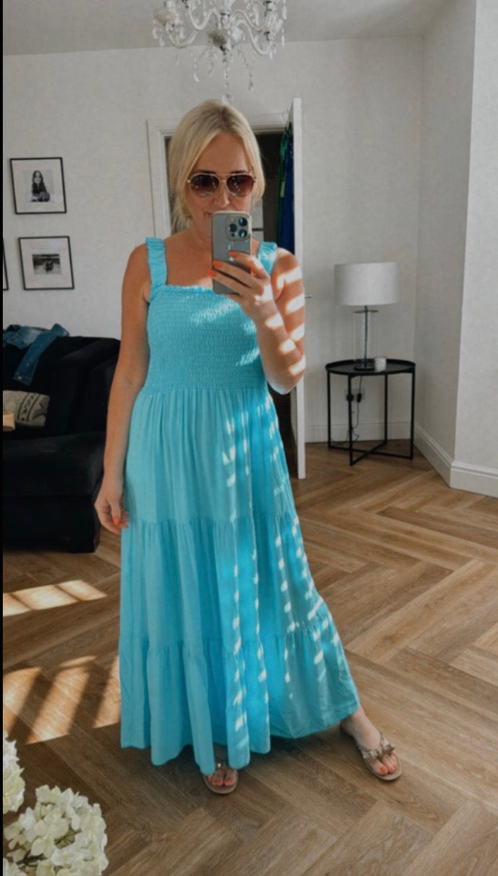 Florence Dress | Turquoise