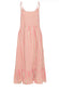 Poly Midi Stripe Dress