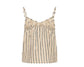 Polly Sun Top | Black Stripe