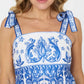 Eze Midi Dress | Blue