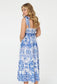 Eze Midi Dress | Blue