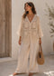 Pearl Crochet Cardigan | Beige