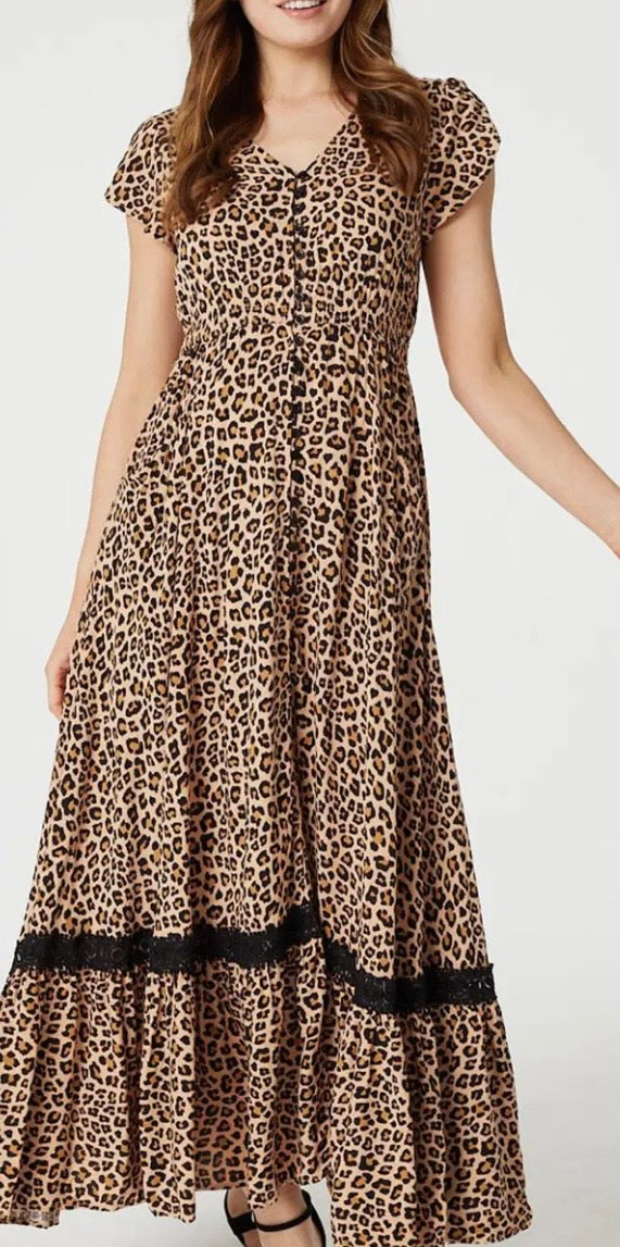 Stella Leopard Print Dress