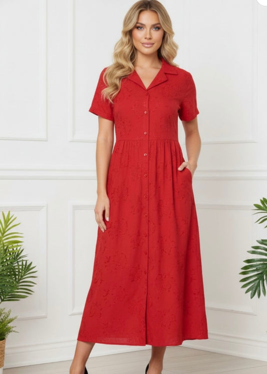 Michelle Dress | Red