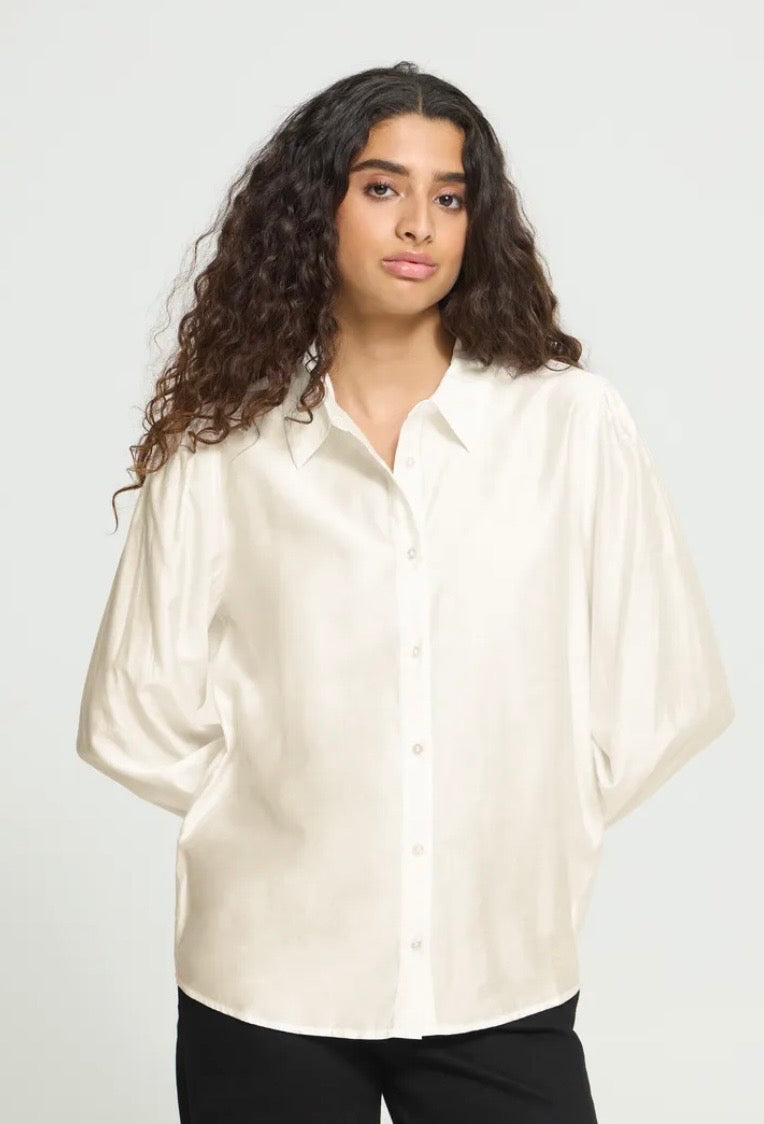 Katherine Shirt | Soft White