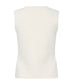 Lydia Knitted Slipover | Warm Cream