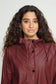 Raincoat | Burgandy