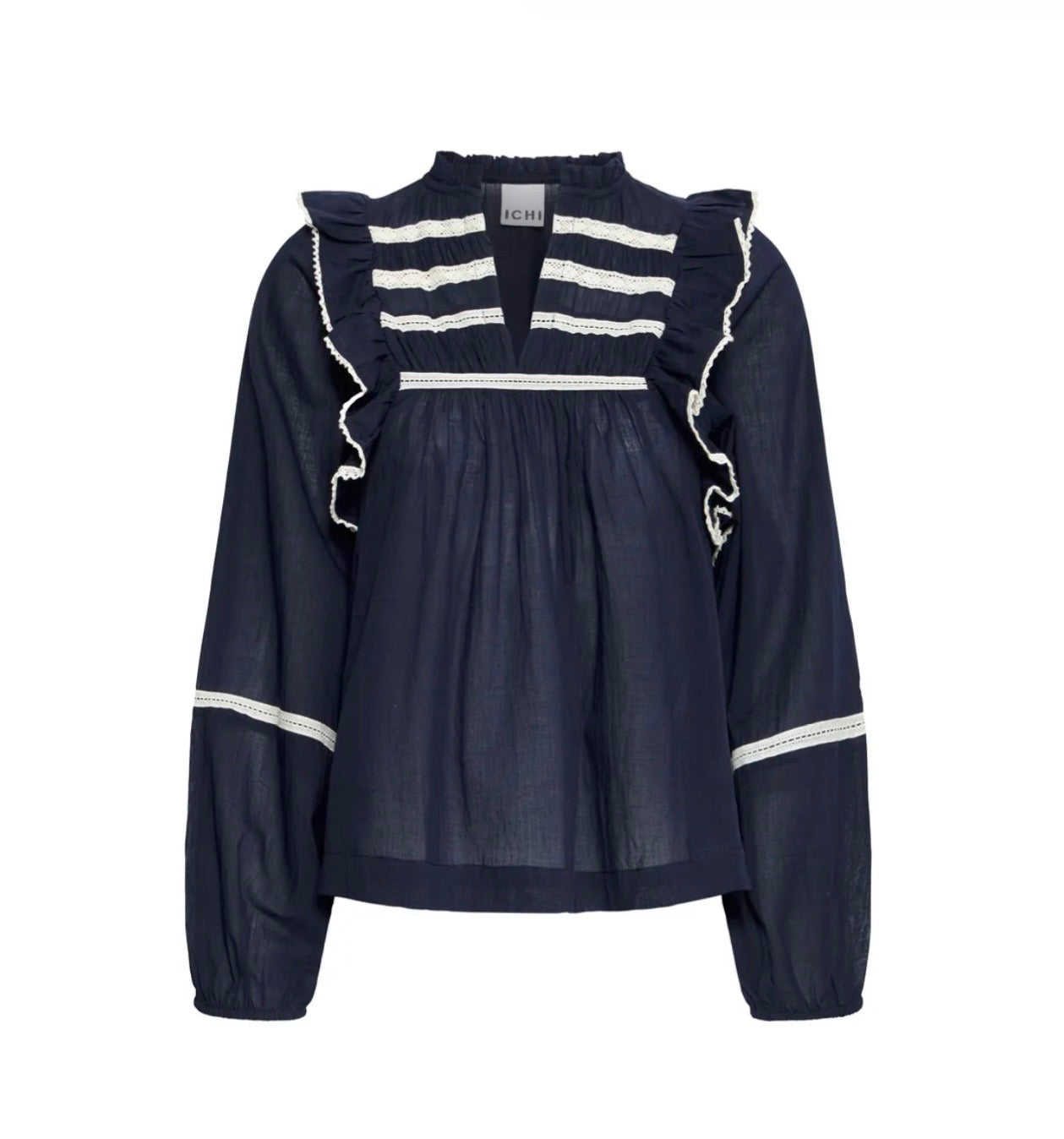 Anna Blouse | Navy