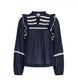 Anna Blouse | Navy