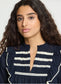 Anna Blouse | Navy
