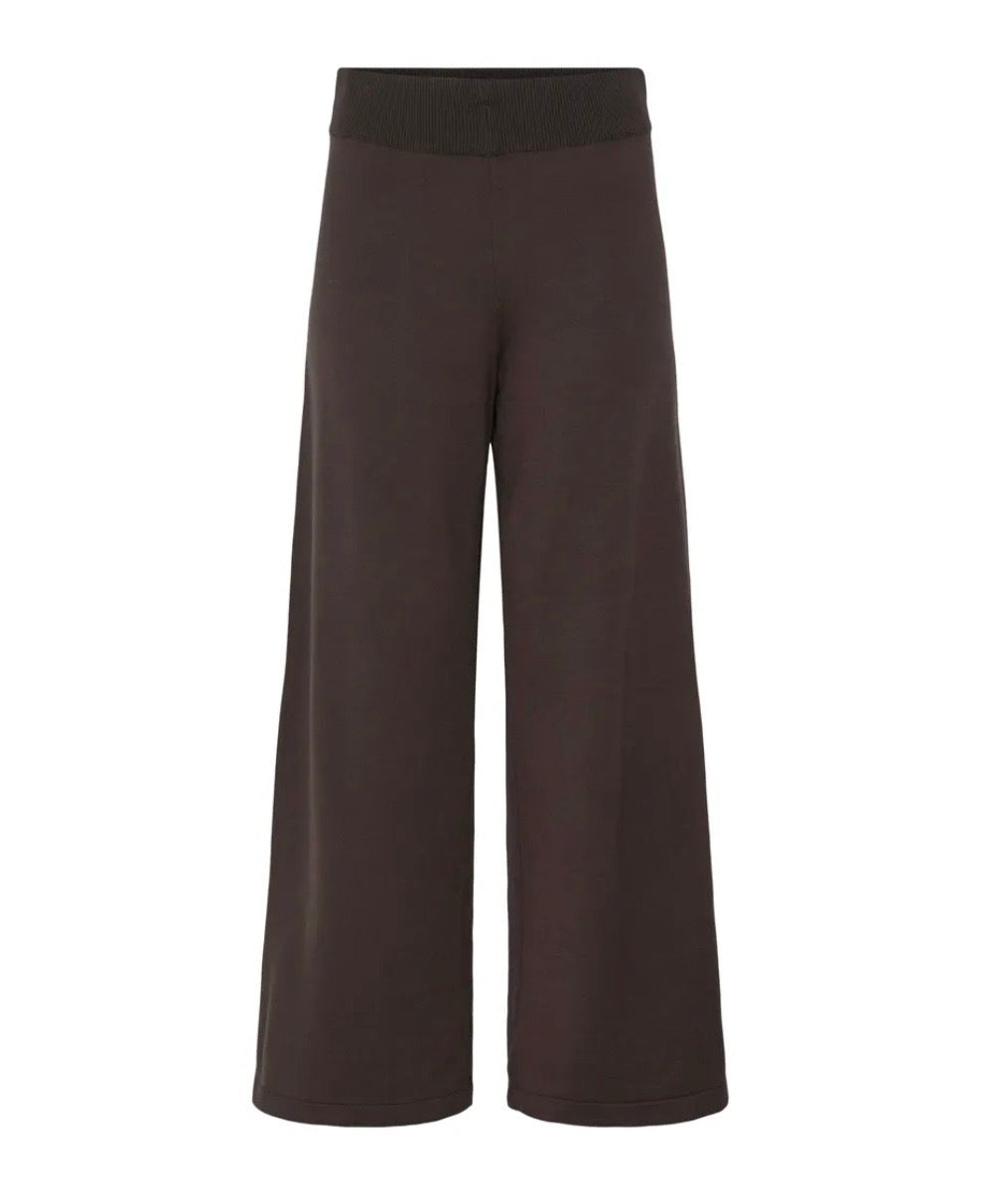 Laura Knitted Lounge Pants | Chocolate