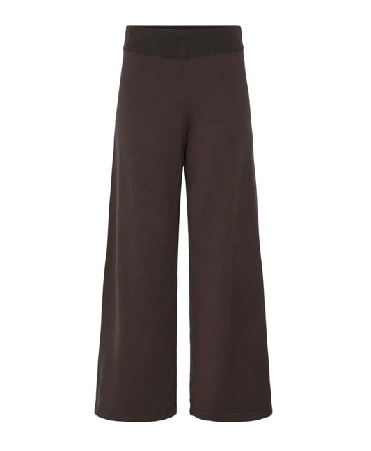 Laura Knitted Lounge Pants | Chocolate