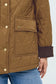 Lorna Quilted Jacket | Caramel & Chocolate