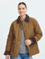 Lorna Quilted Jacket | Caramel & Chocolate