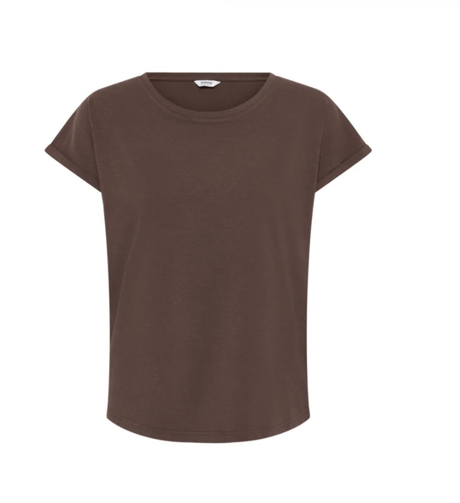 Pamela TShirt | Chocolate Brown
