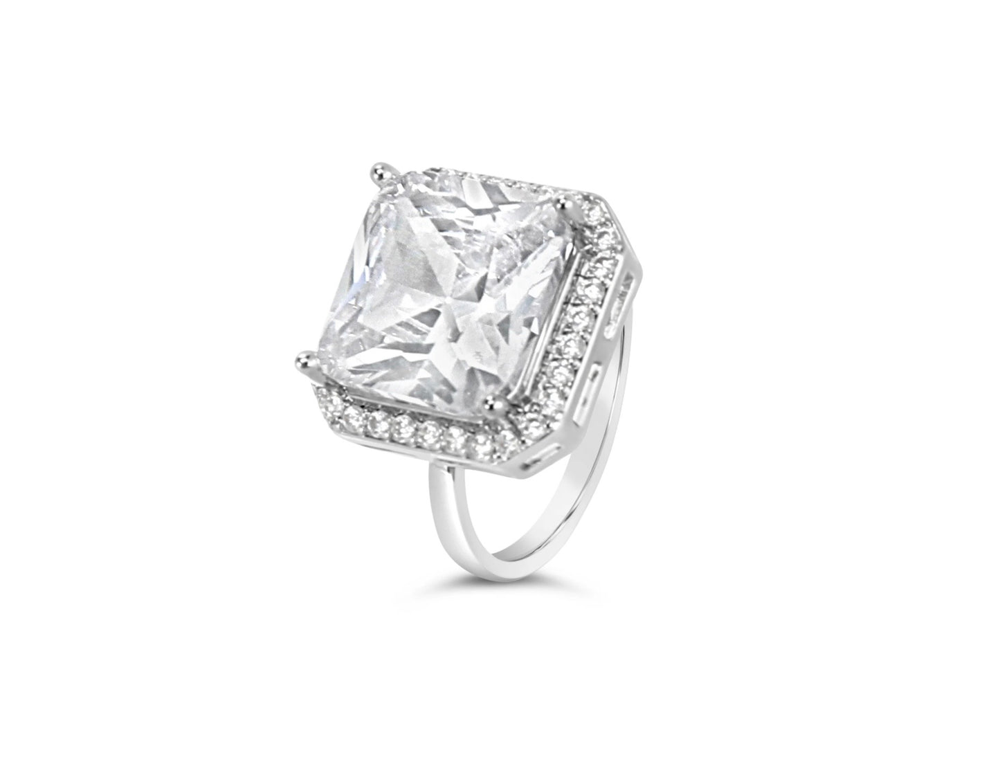 Monica Adjustable Ring | Silver