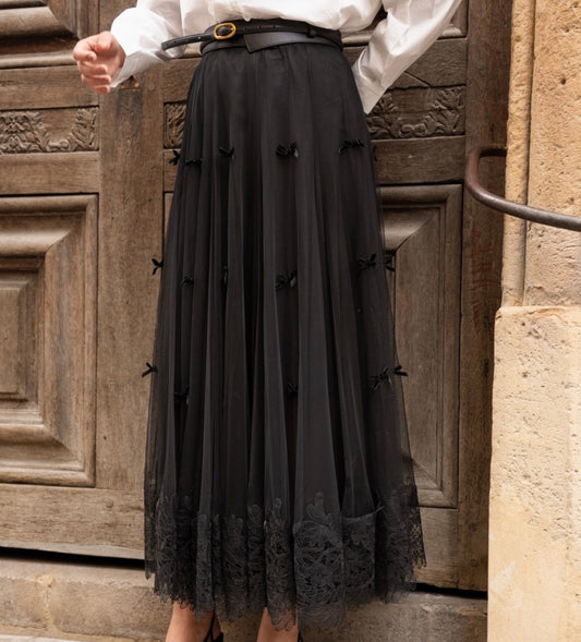 Birthday Tulle Skirt | Black