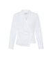 Helena Wrap Shirt | White