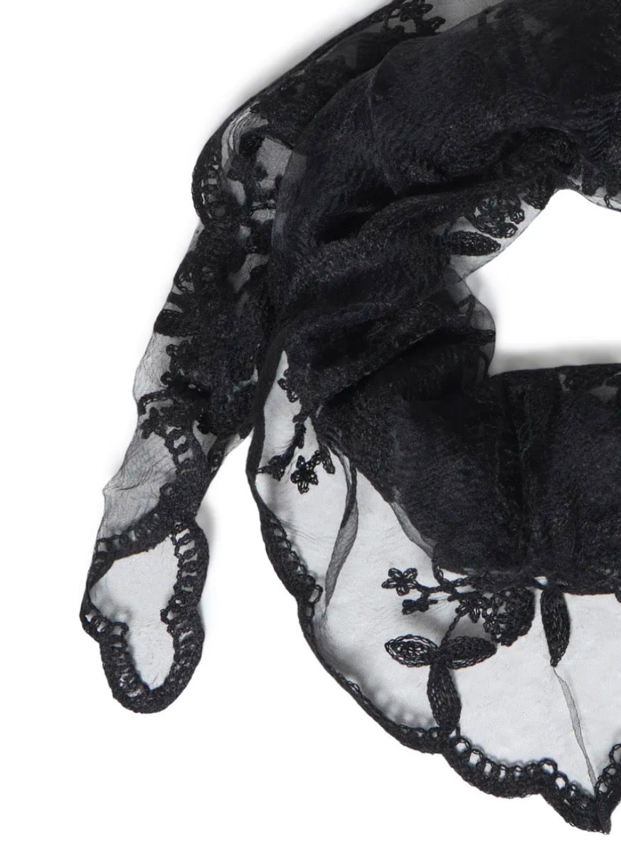 Lacey Scarf | Black