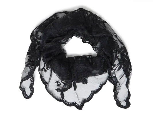 Lacey Scarf | Black