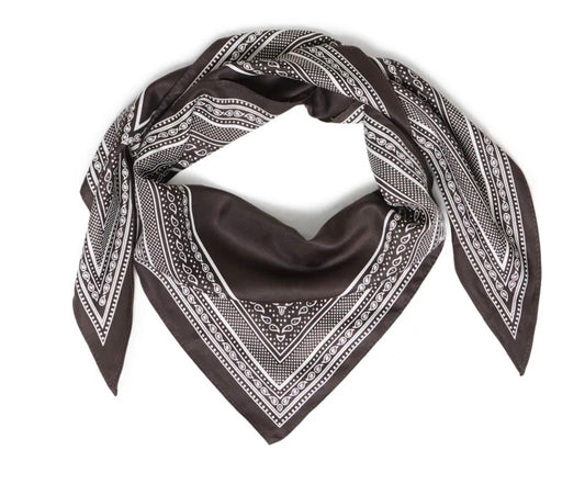 Gabriella Scarf | Chocolate & Cream