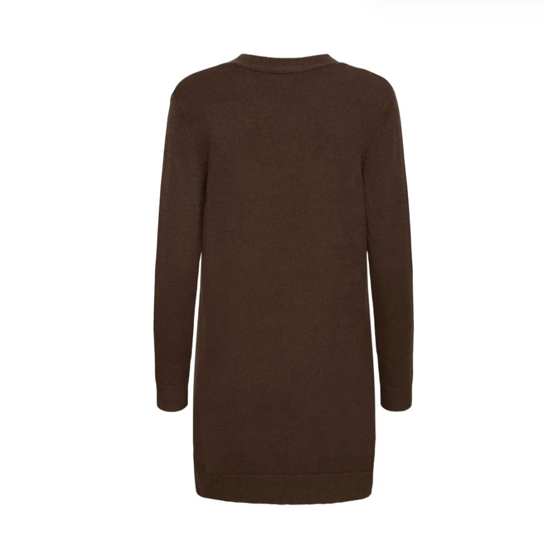 The Essential Cardigan | Chocolate
