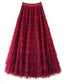 Gigi Tulle Skirt | Wine