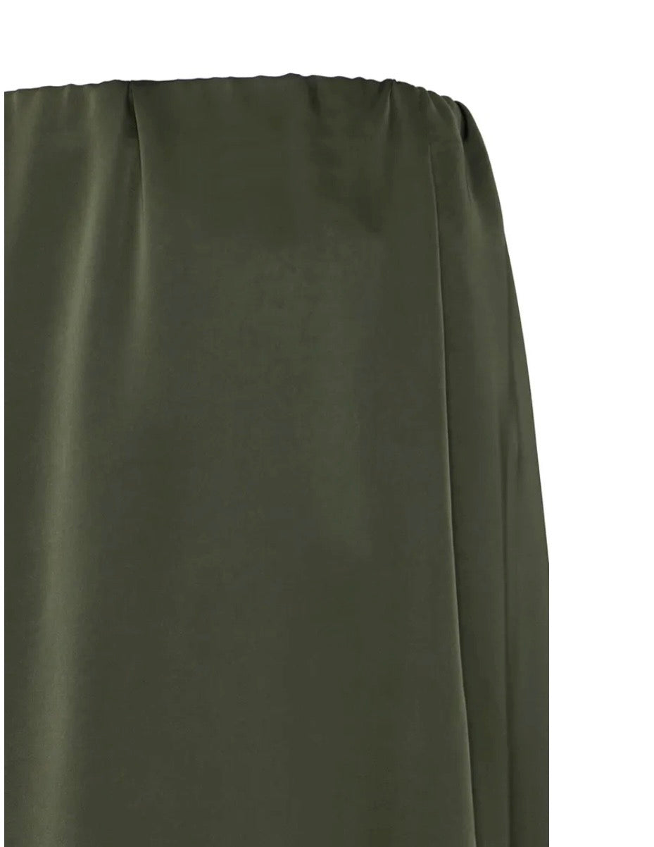 Georgie Lace Trim Skirt | Khaki & Black